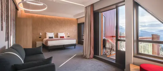 Family suite sleeping 2/6 (c.55m2):