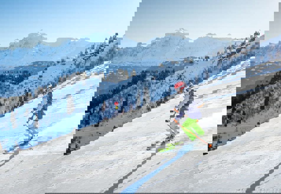 Combloux ski slopes