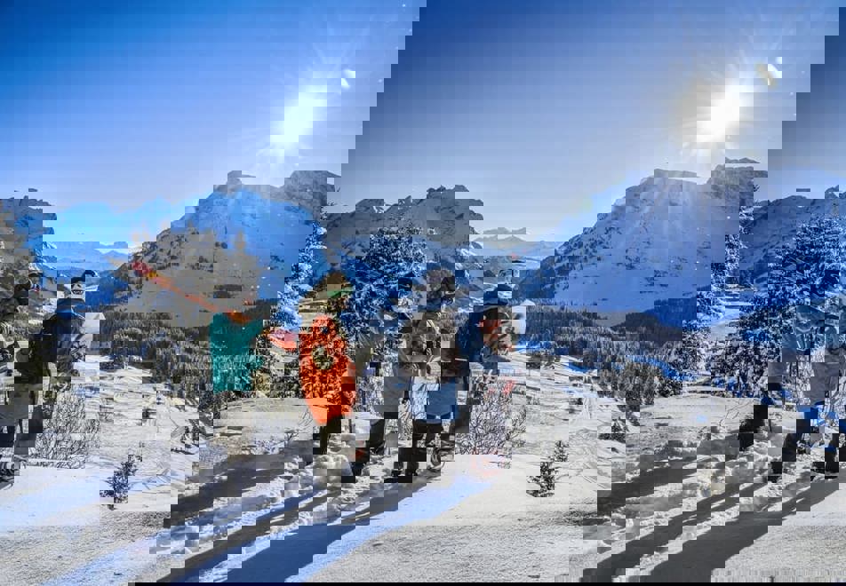 La Clusaz skiing (©DavidMachet)