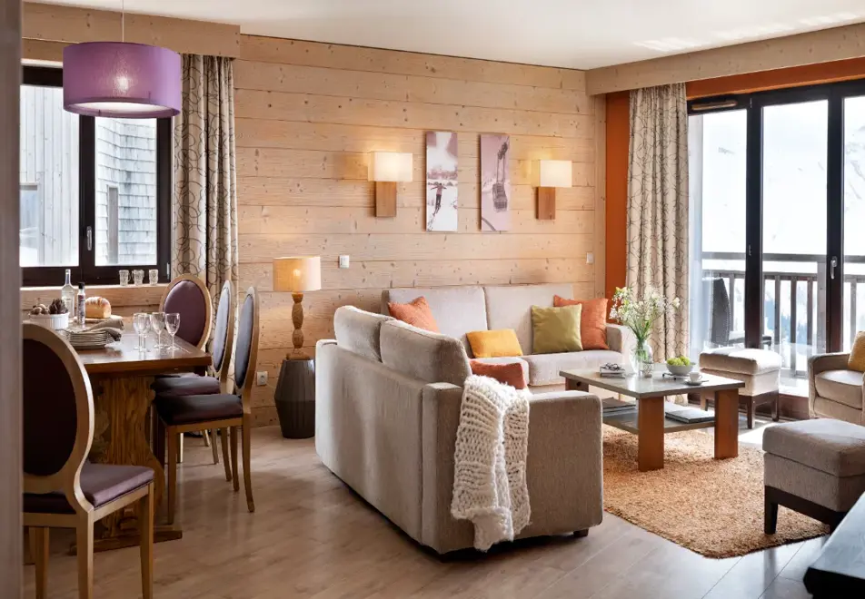 l'Amara, Avoriaz (self catered apartments) - Typical apartment style