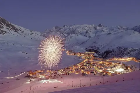 New Year in the French Alps