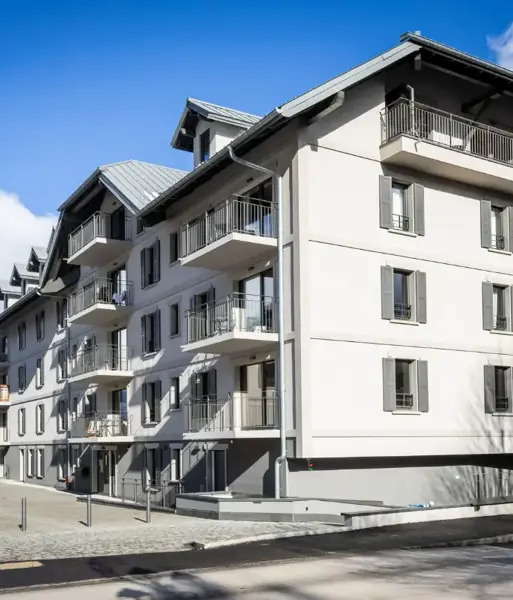 Les Sources de Canopée, St Gervais (self catered apartments) - Exterior shot (©ManuReyboz)