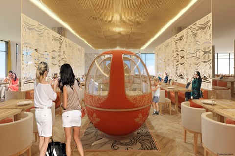 Artists Impression - Restaurant Les Sommets, All Inclusive Samoens