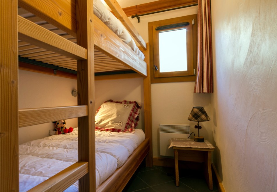 Le Criterium, Val Cenis (self catered apartments) - Bunk room