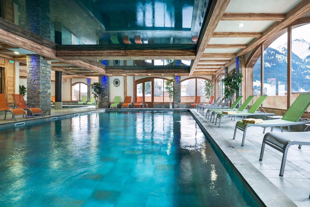 Les Chalets d'Angele, Chatel (self catered apartments) - Indoor Pool