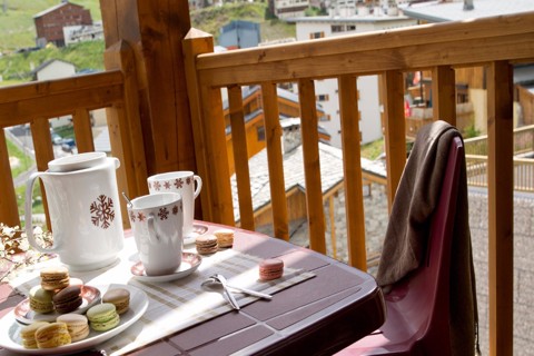 Le Telemark, Tignes les Lac (self catered apartments) - Balcony