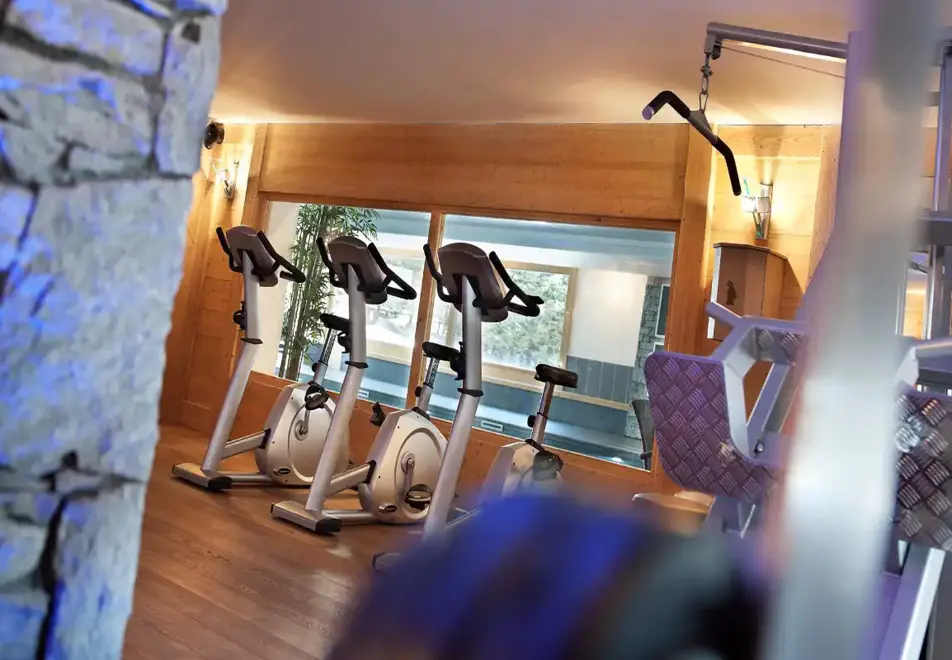 Les Chalets du Jouvence, Les Carroz (self catered apartments) - Gym