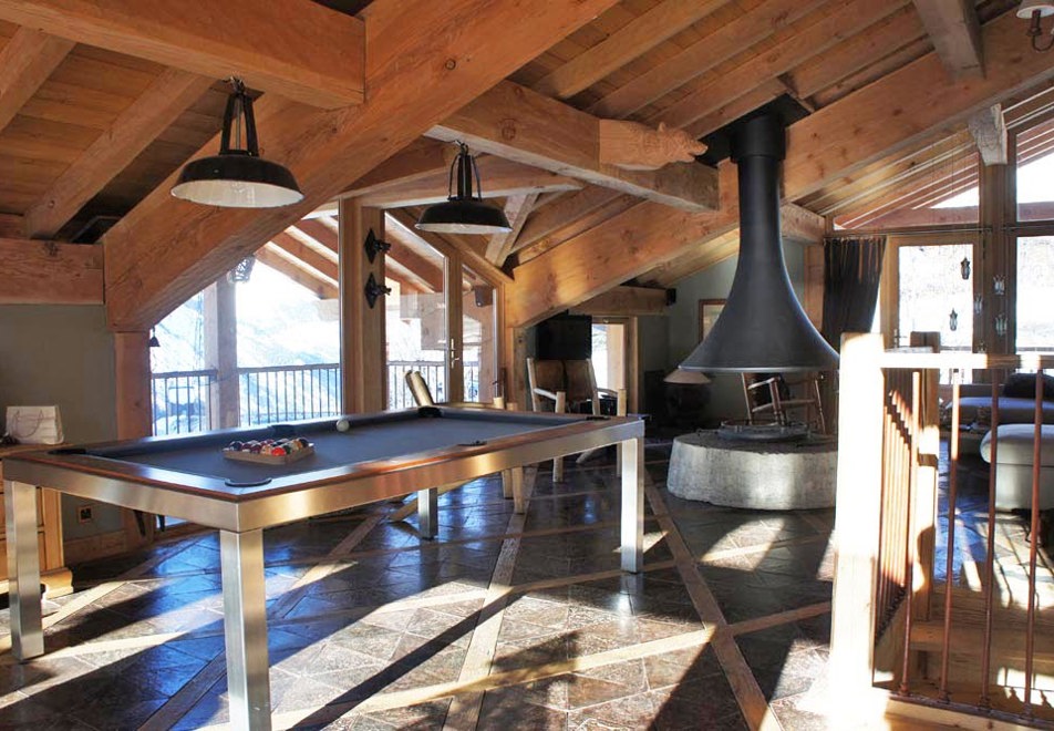 Chalet Rose, St Martin de Belleville (self catered chalet) - Lounge