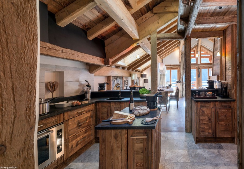 Chalet Julie, Grand Bornand (self catered chalet) - Kitchen