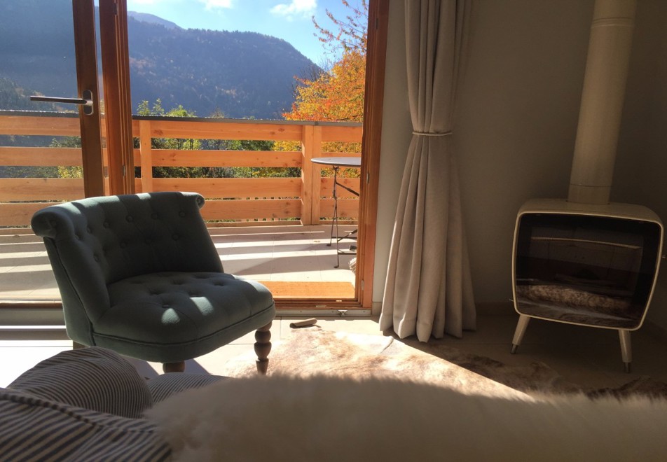 Le Petit Refuge, Vaujany (self catered apartment) - Living room