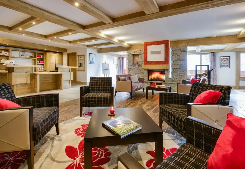 Chalet Les Marmottons, La Rosiere (self catered apartments) - Reception