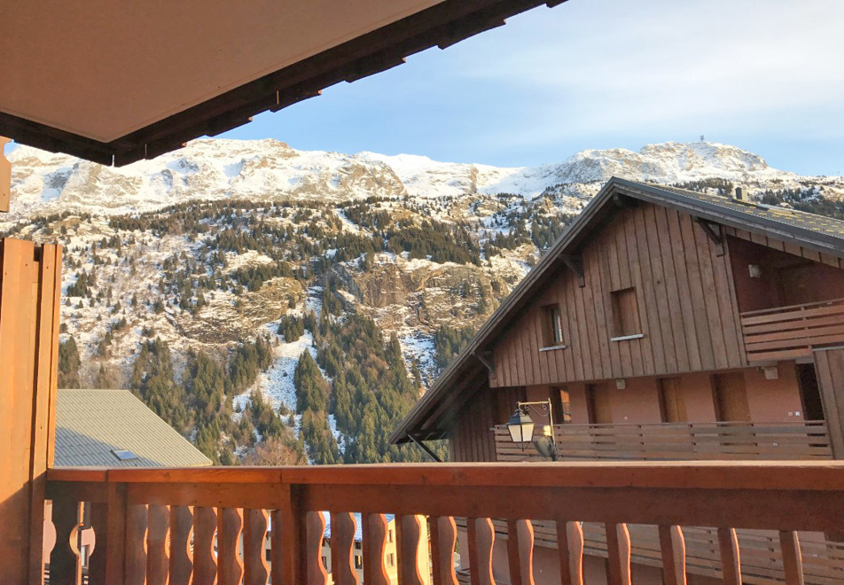 La Fare, Vaujany (self catered apartments) - View from South facing balcony