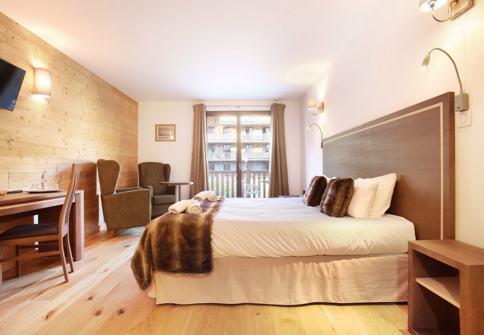 Le Chamois, La Clusaz (hotel) - Hotel room