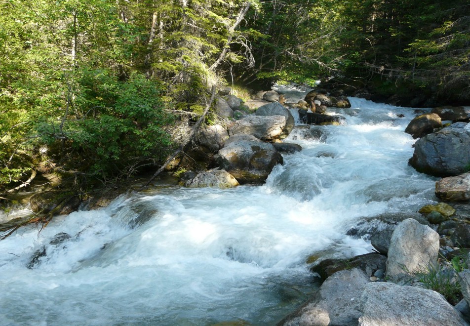 Peisey Vallandry Village - Waterfalls