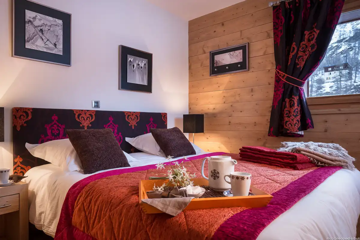 Skiing on Mother's Day - Breakfast in bed