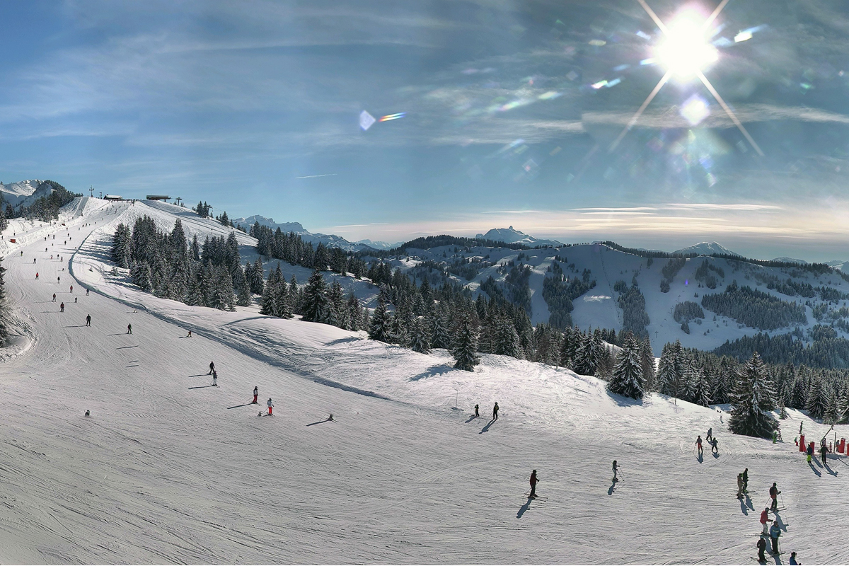 Chavannes webcam in the afternoon - 13th February 2018