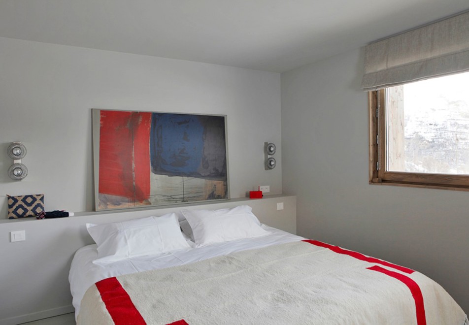 Home (Chalet 1), St Martin de Belleville (self catered chalet) - Double en-suite bedroom