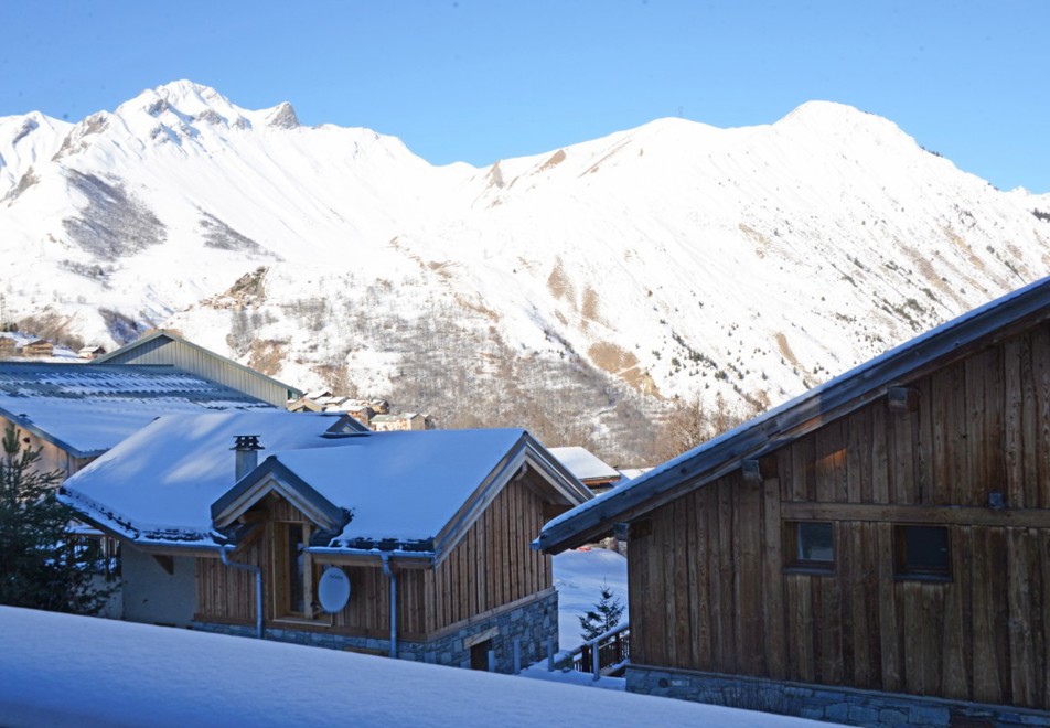 Home (Apartment 3), St Martin de Belleville (self catered apartment) - Views