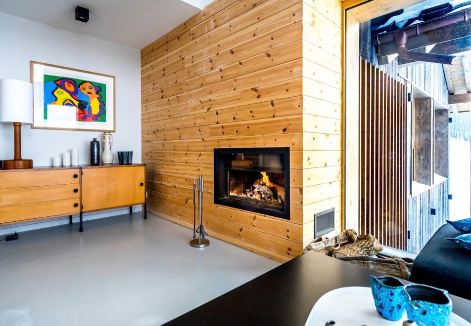 Home (Apartment 5), St Martin de Belleville (self catered apartment) - Living area