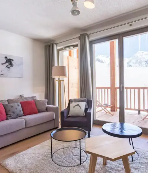 Hameau de Barthelemy, La Rosiere (self catered apartments) - 2 bedroom cabin apartment