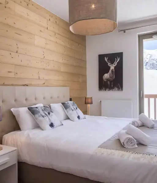 Hameau de Barthelemy, La Rosiere (self catered apartments) - 2 bedroom cabin apartment