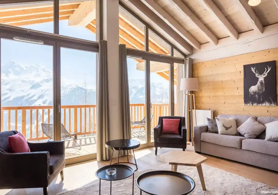 Hameau de Barthelemy, La Rosiere (self catered apartments) OPT - 2 bedroom cabin 7 (8)
