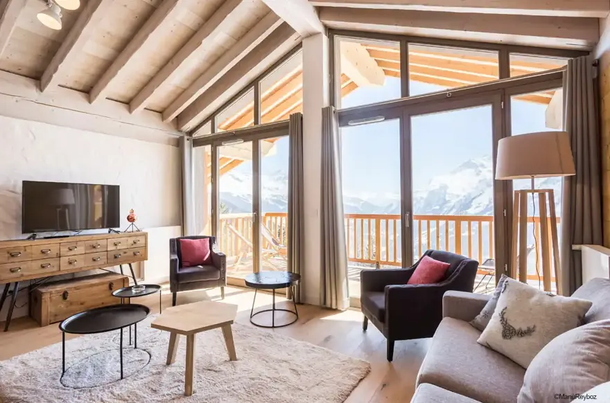 Hameau de Barthelemy, La Rosiere (self catered apartments) OPT - 2 bedroom cabin 7 (9)