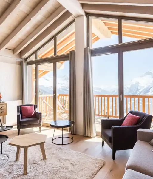 Hameau de Barthelemy, La Rosiere (self catered apartments) - 2 bedroom cabin apartment