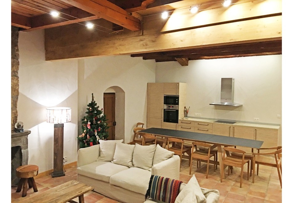 Maison du Bourg, Samoens (self catered chalet) - Open plan