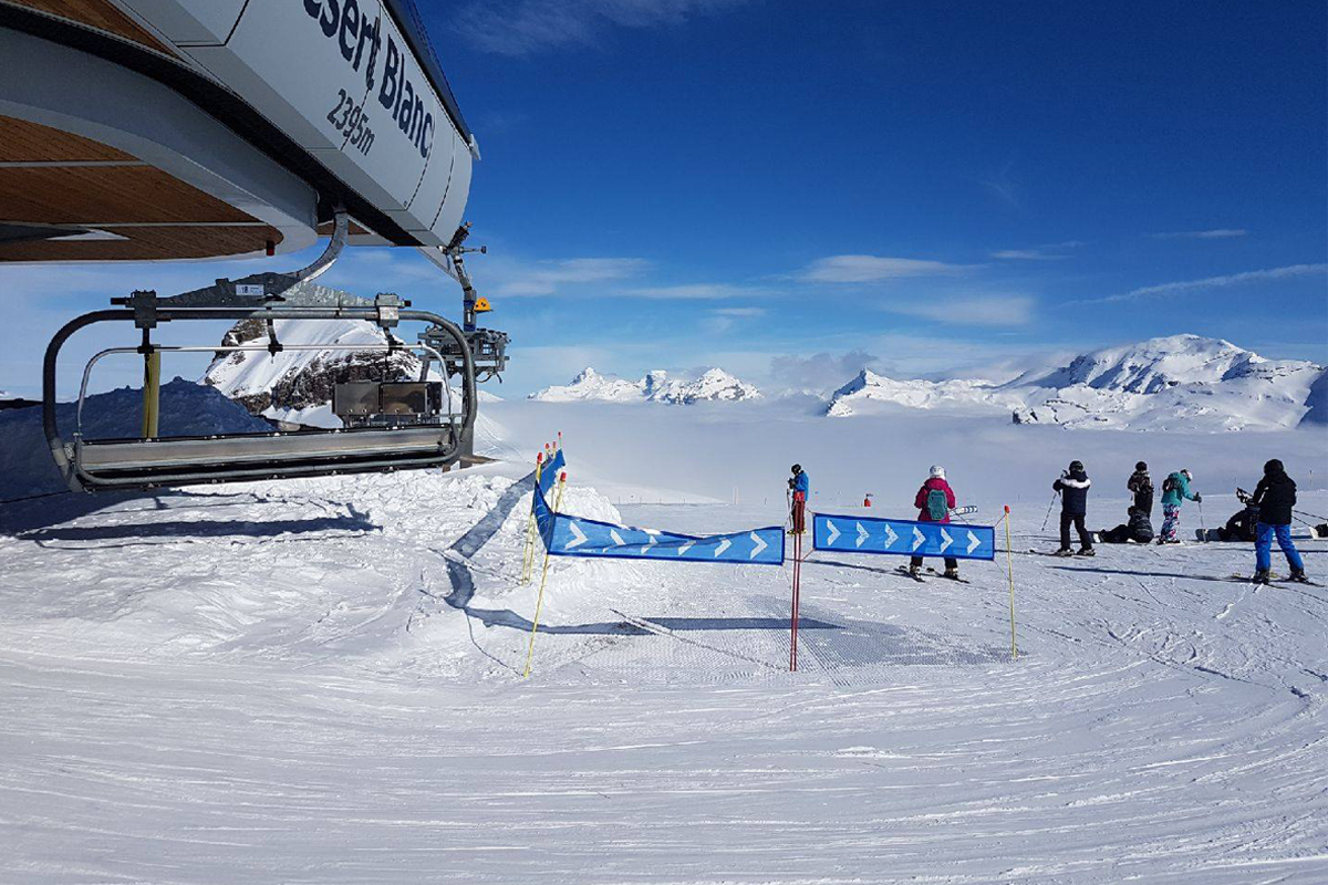 February 2018 in the Grand Massif