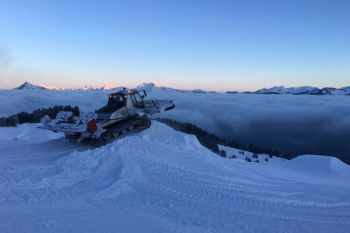 February 2018 in the Grand Massif