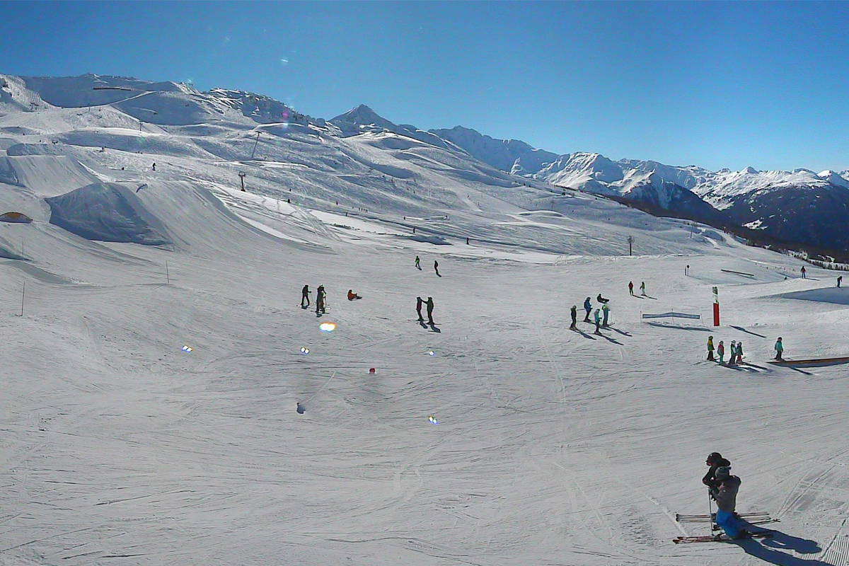February 2018 in Peisey Vallandry
