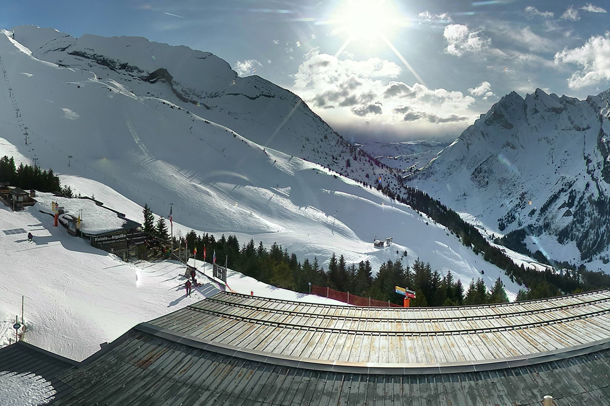January 2018 in La Clusaz
