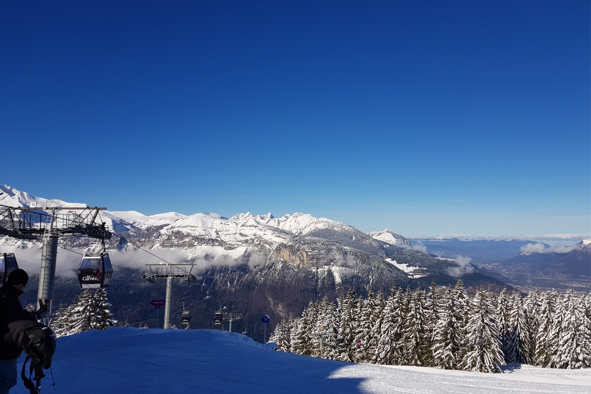 March 2018 in Les Carroz