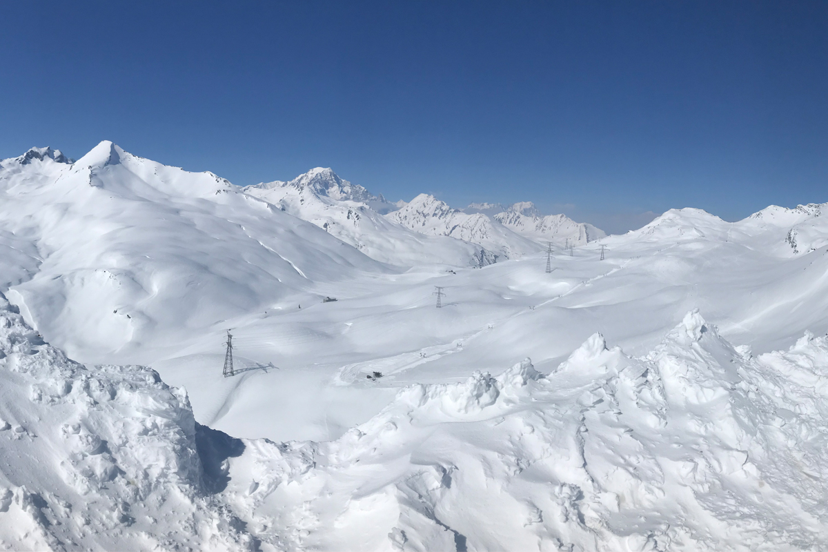 March 2018 in La Rosiere