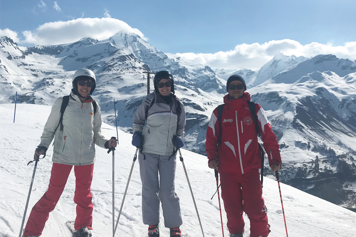 April 2018 in Tignes