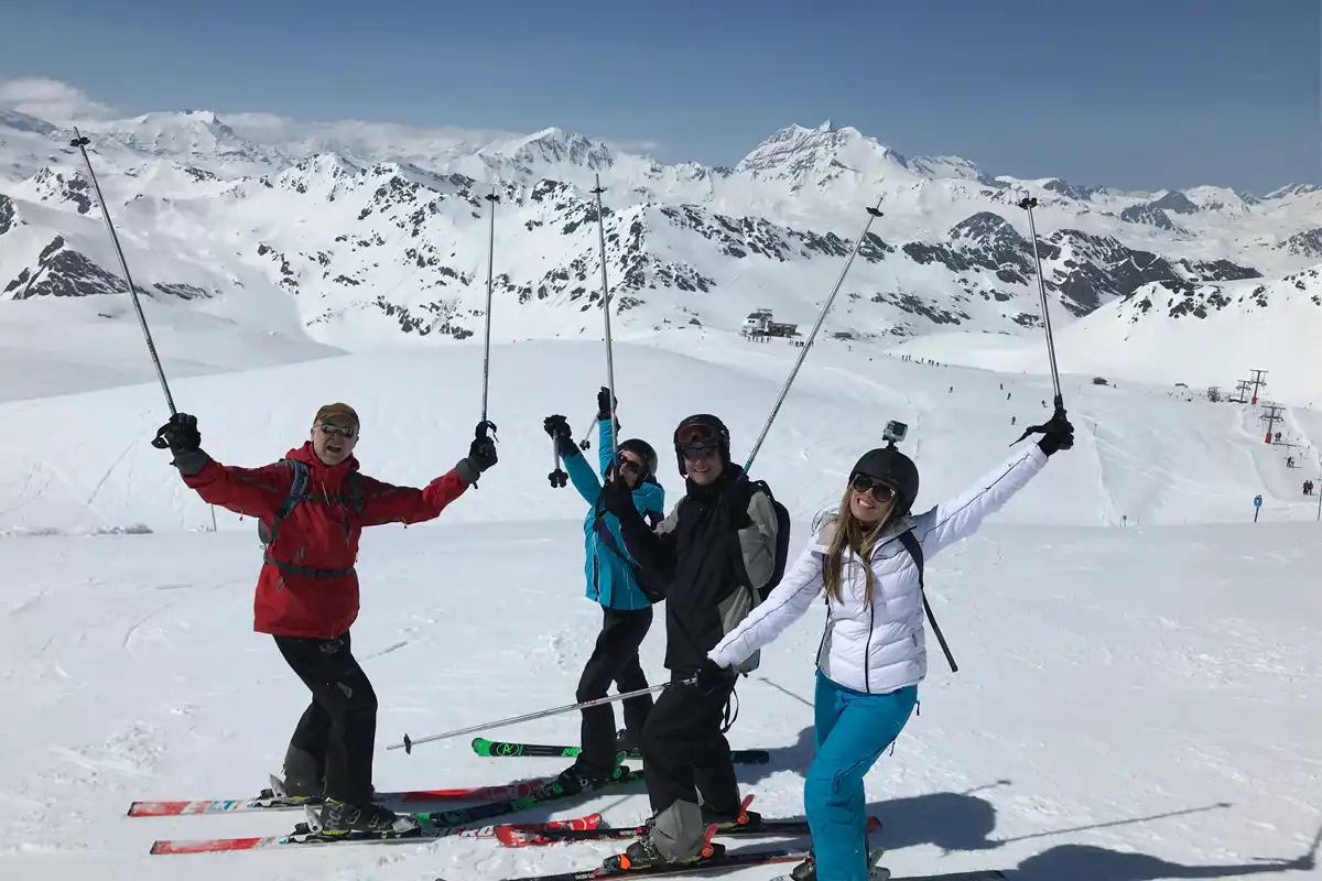 April 2018 in Tignes