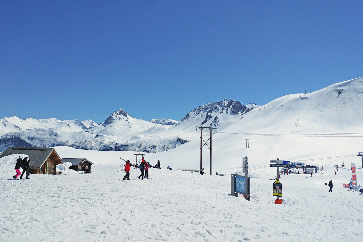 April 2018 in Tignes