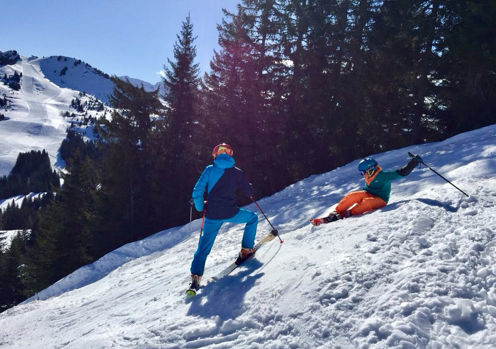 April 2018 in Les Gets by Ben Moore, Parallel Trails