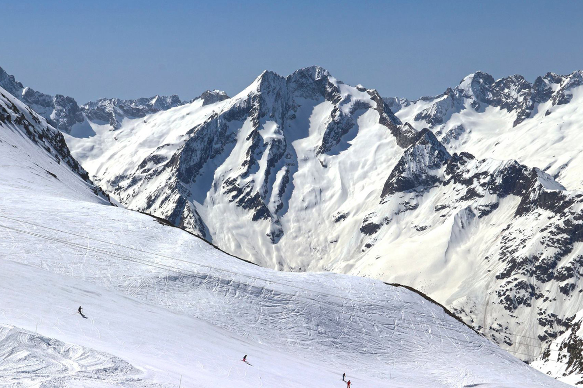 April 2018 in Les Deux Alpes