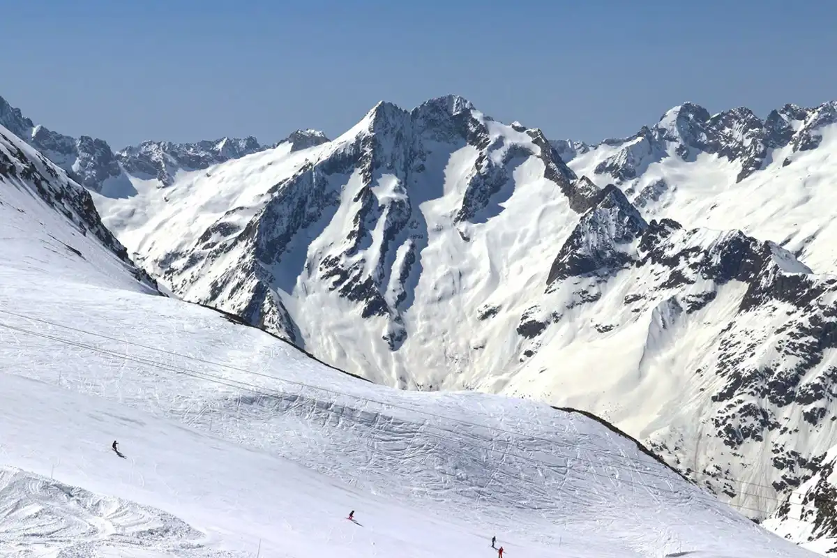 April 2018 in Les Deux Alpes