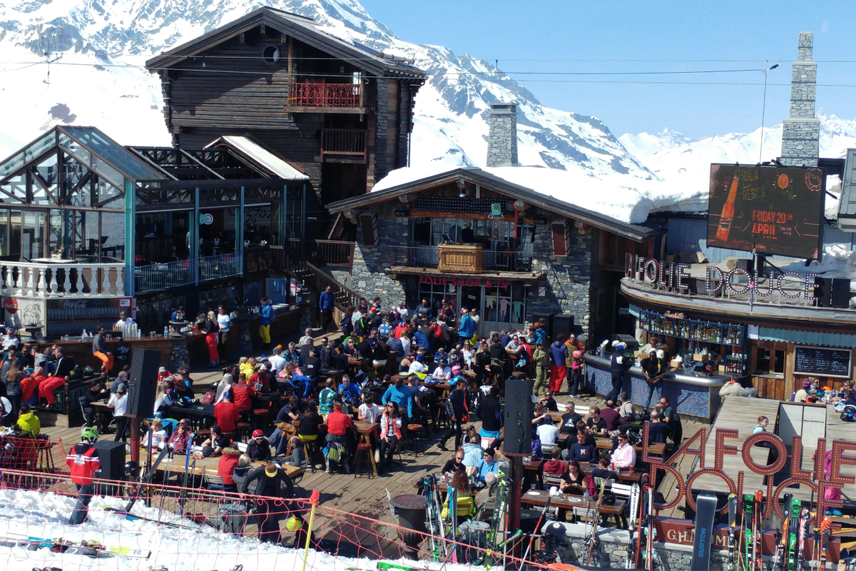 The best Après Ski occurs in spring!