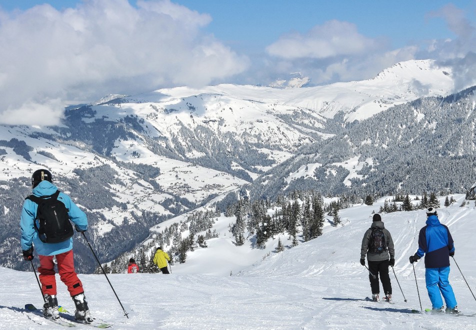 Areches-Beaufort ski slopes