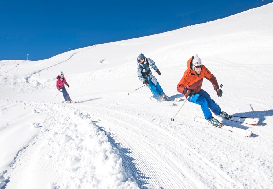 Areches-Beaufort ski slopes