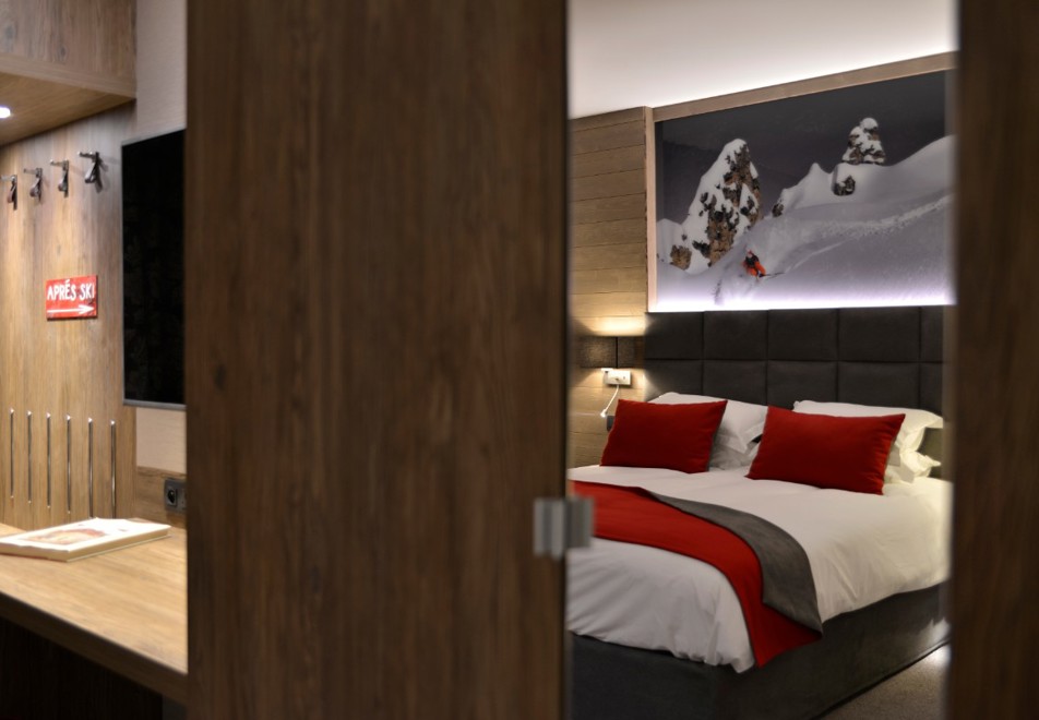 Hyatt Centric, La Rosiere (hotel) - King room with balcony