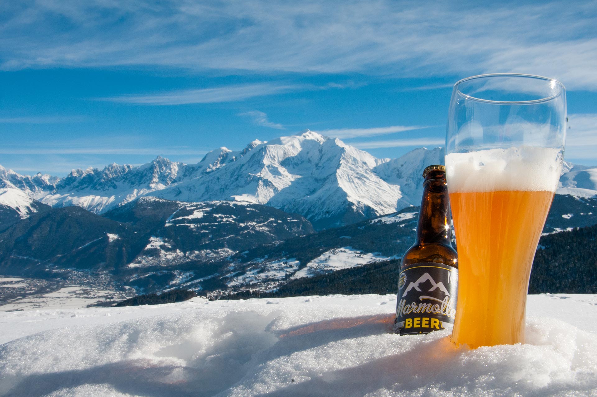 Savoie Beers: Marmotte Beer, Saint Gervais