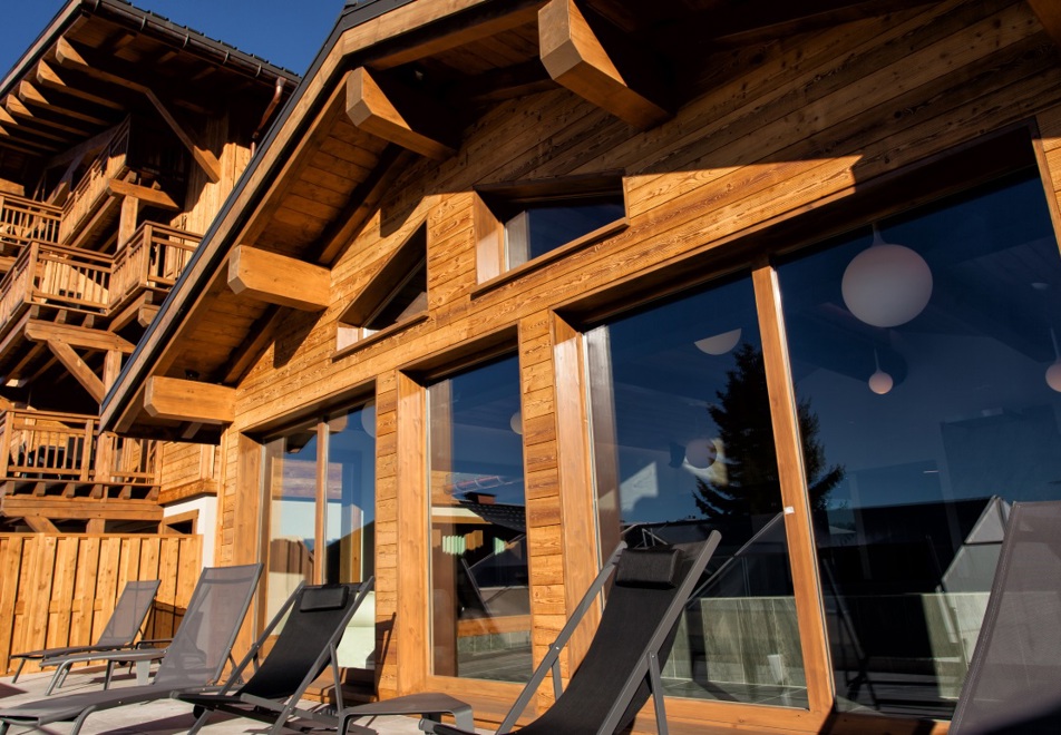 Les Armaillis, Les Saisies (self catered apartments) - Terrace