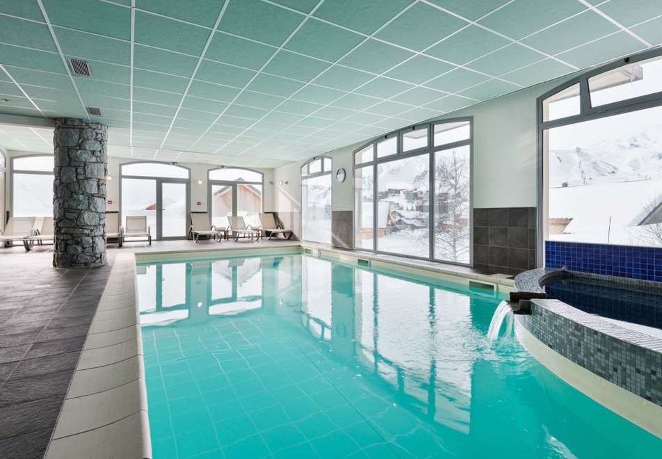 Les Balcons des Aiguilles, La Toussuire (self catered apartments) - Indoor pool
