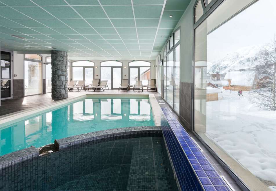 Les Balcons des Aiguilles, La Toussuire (self catered apartments) - Indoor pool