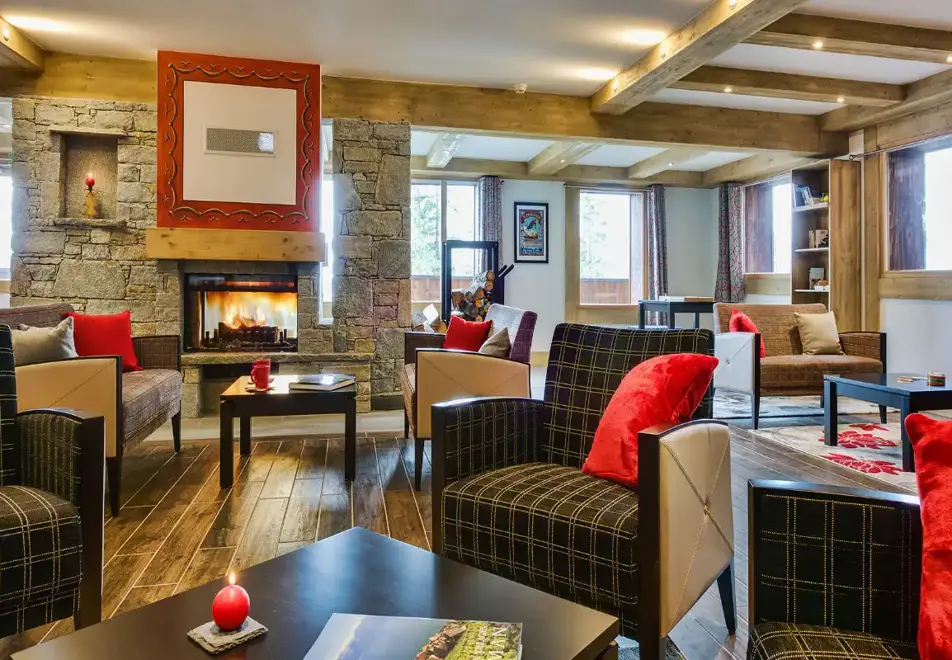 Chalet Les Marmottons, La Rosiere (self catered apartments) - Reception
